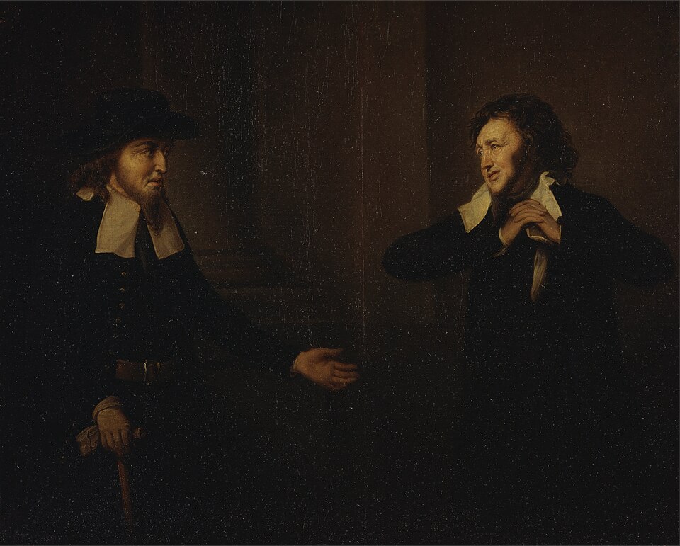 Shylock and Tubal from The Merchant of Venice, painted by Herbert Stoppelaer